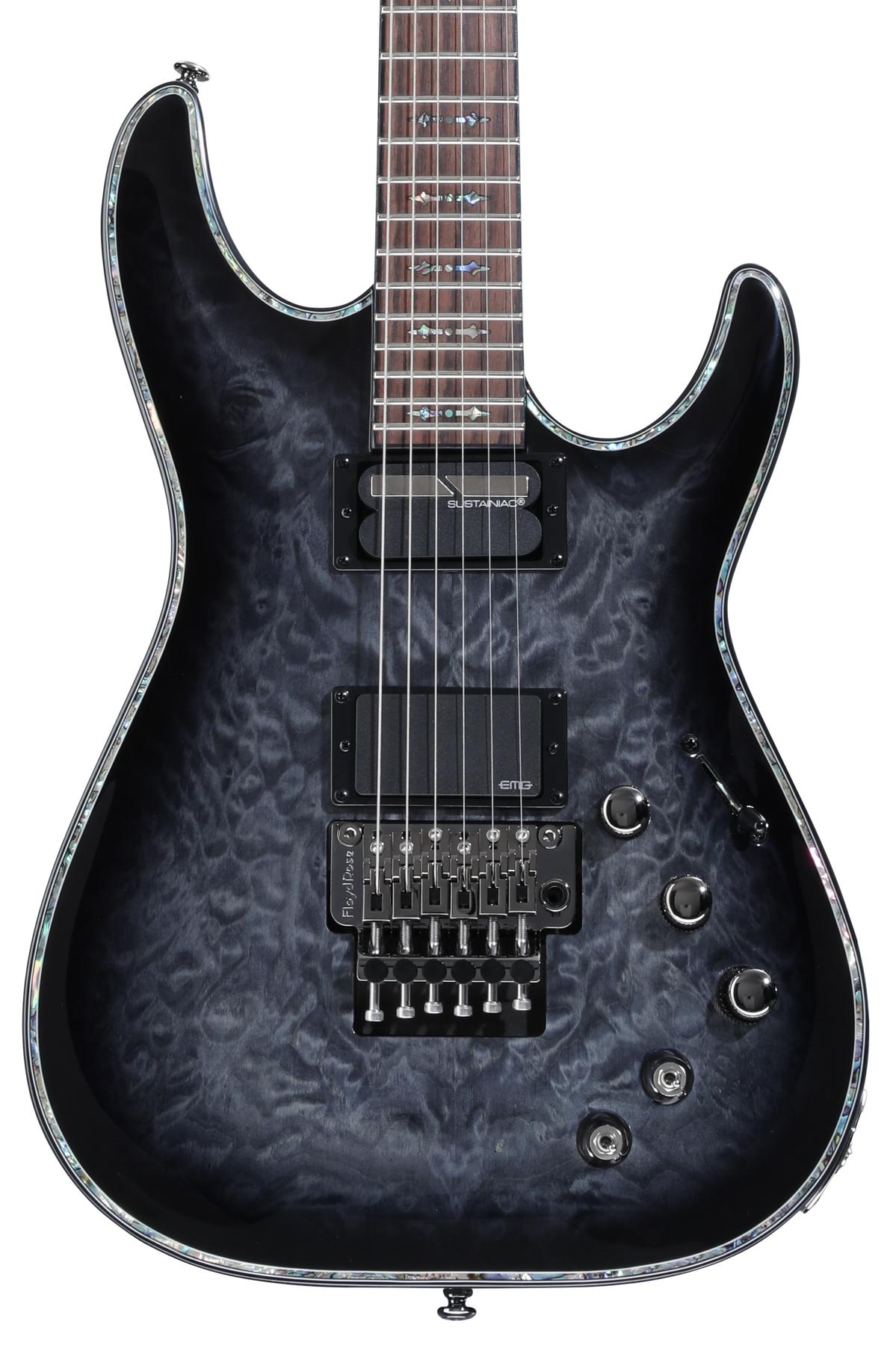 Hellraiser C-1 FR-S - Trans Black Burst - Sweetwater Exclusive
