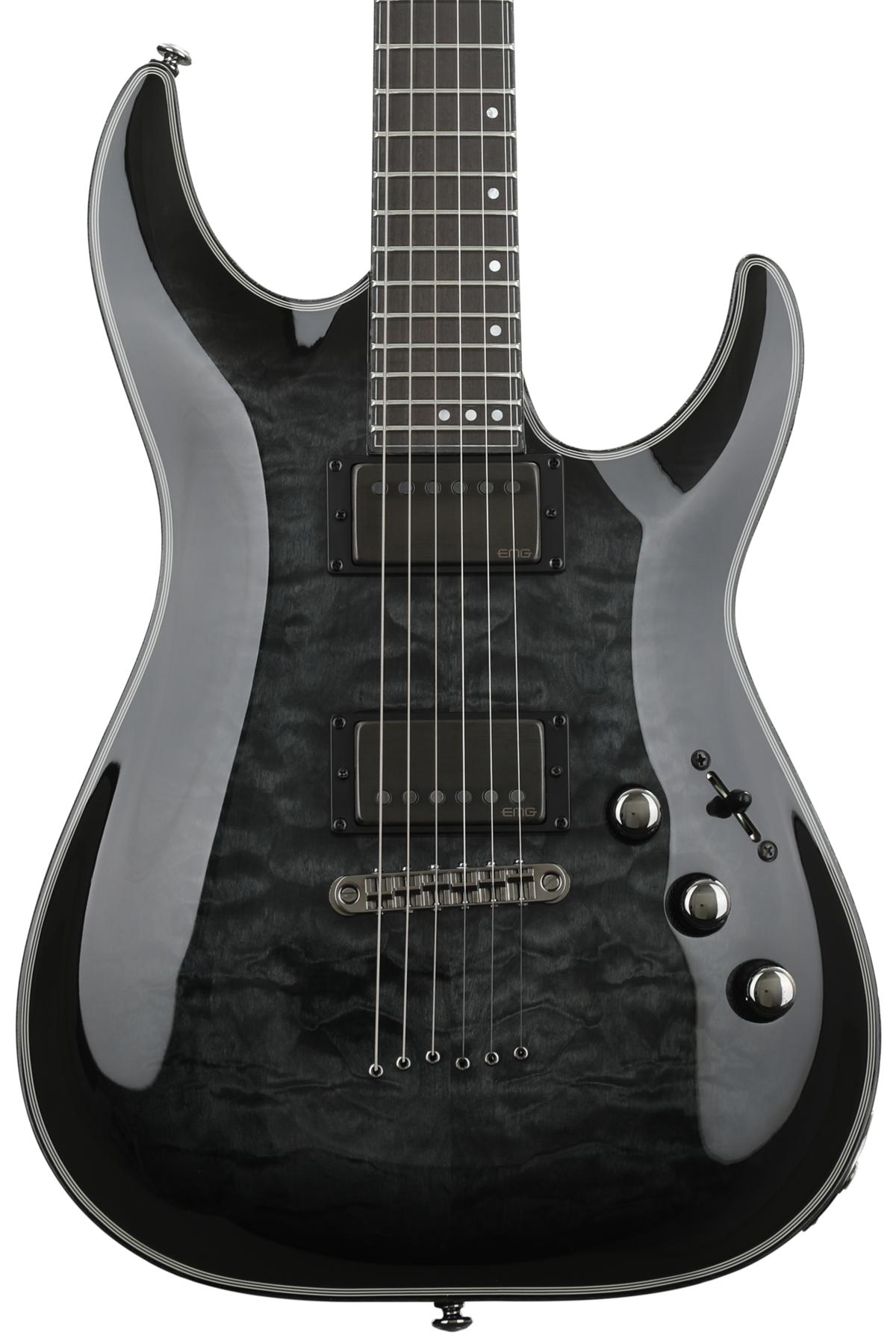 Schecter Hellraiser Hybrid C-1 - Trans Black Burst | Sweetwater