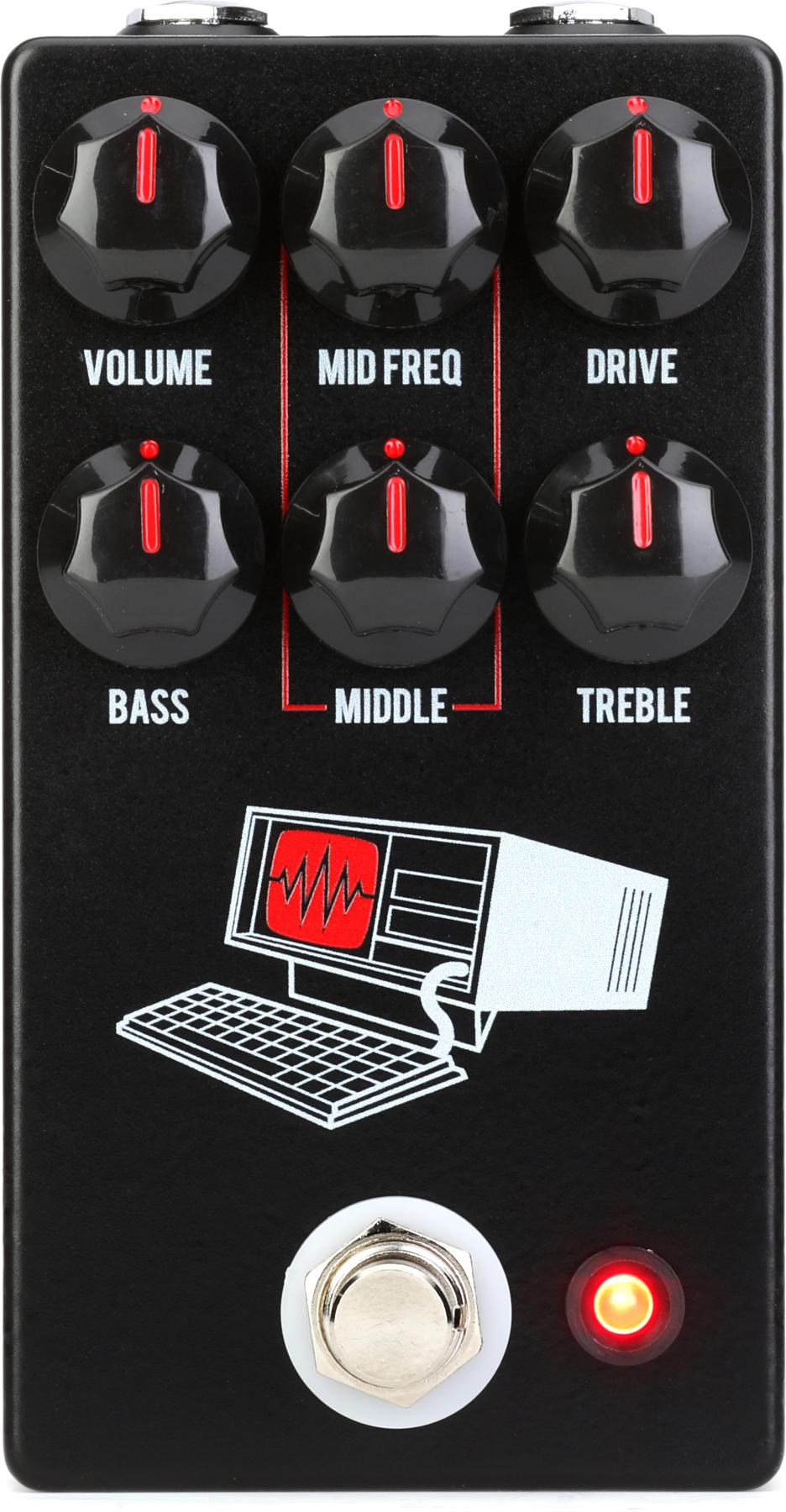 Hard Drive Distortion Pedal - Black