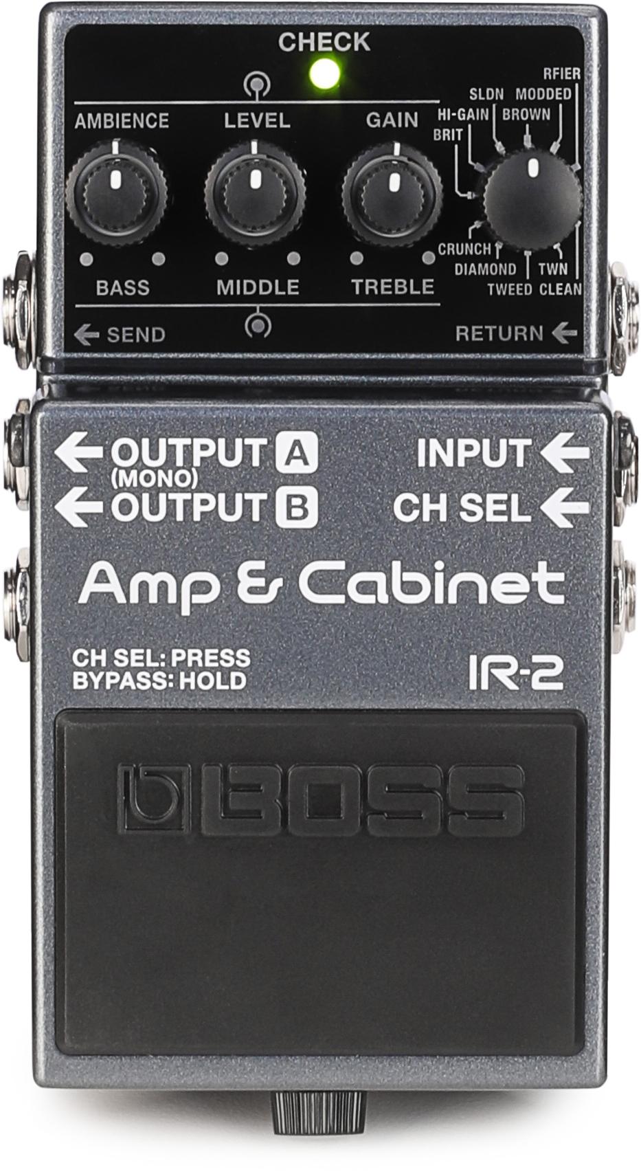 IR-2 Amp and IR Cabinet Pedal