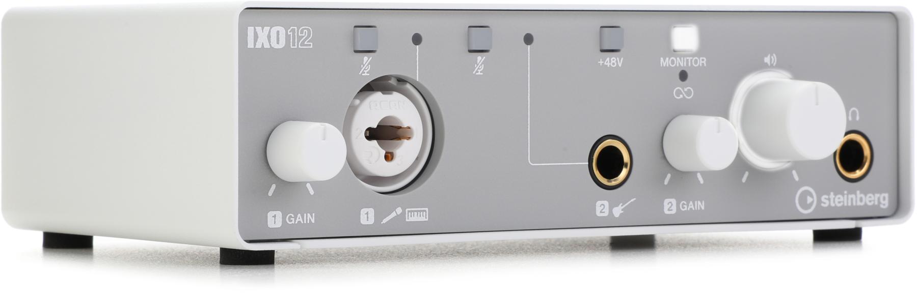 IXO12 2x2 USB Audio Interface - White