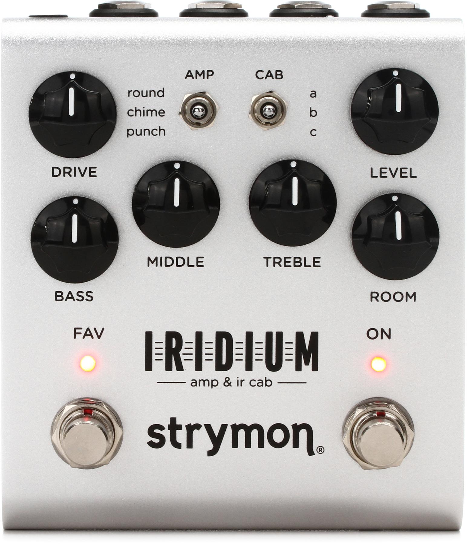 Strymon Iridium Amp & IR Cab Pedal - Sweetwater Exclusive Silver