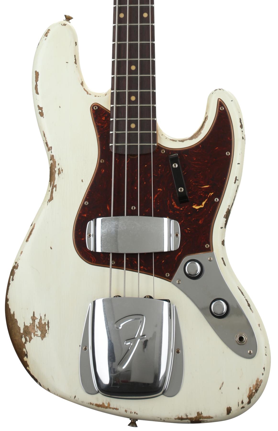 Fender Custom Shop 1961 Time Machine Heavy Relic Jazz Bass - Aged 