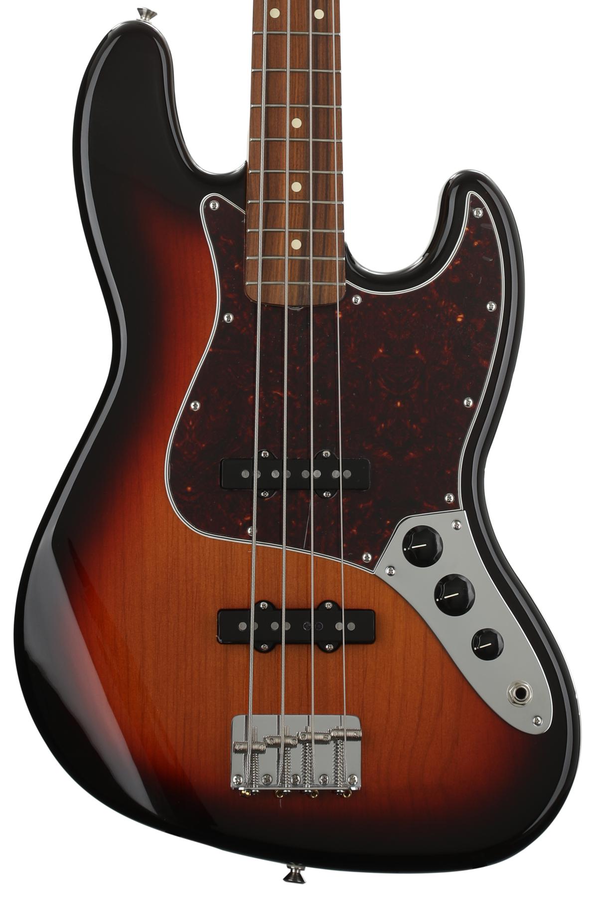 Fender Vintera '60s Jazz Bass - 3-Color Sunburst with Pau Ferro