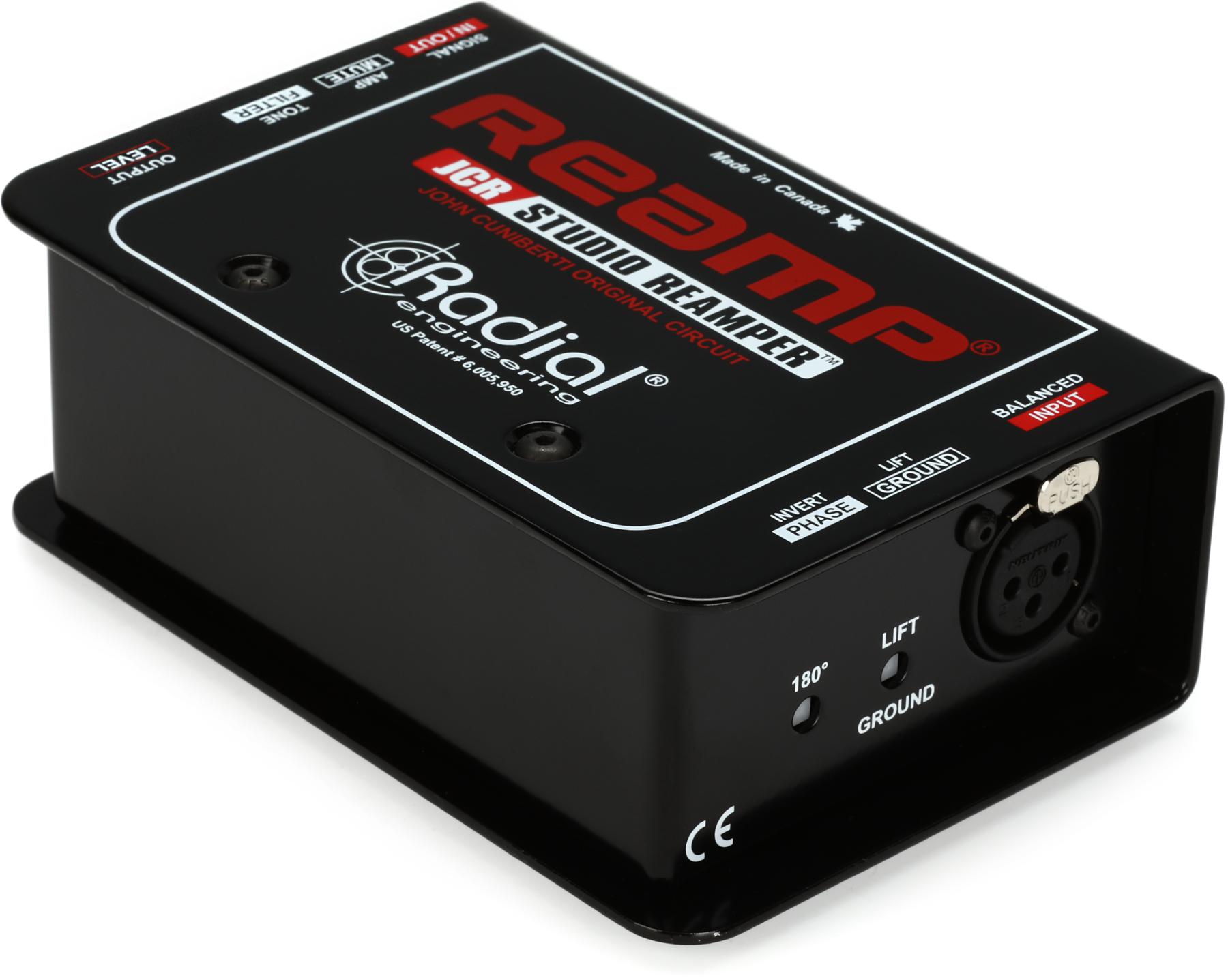 Reamp JCR 1-channel Passive Re-Amping Device