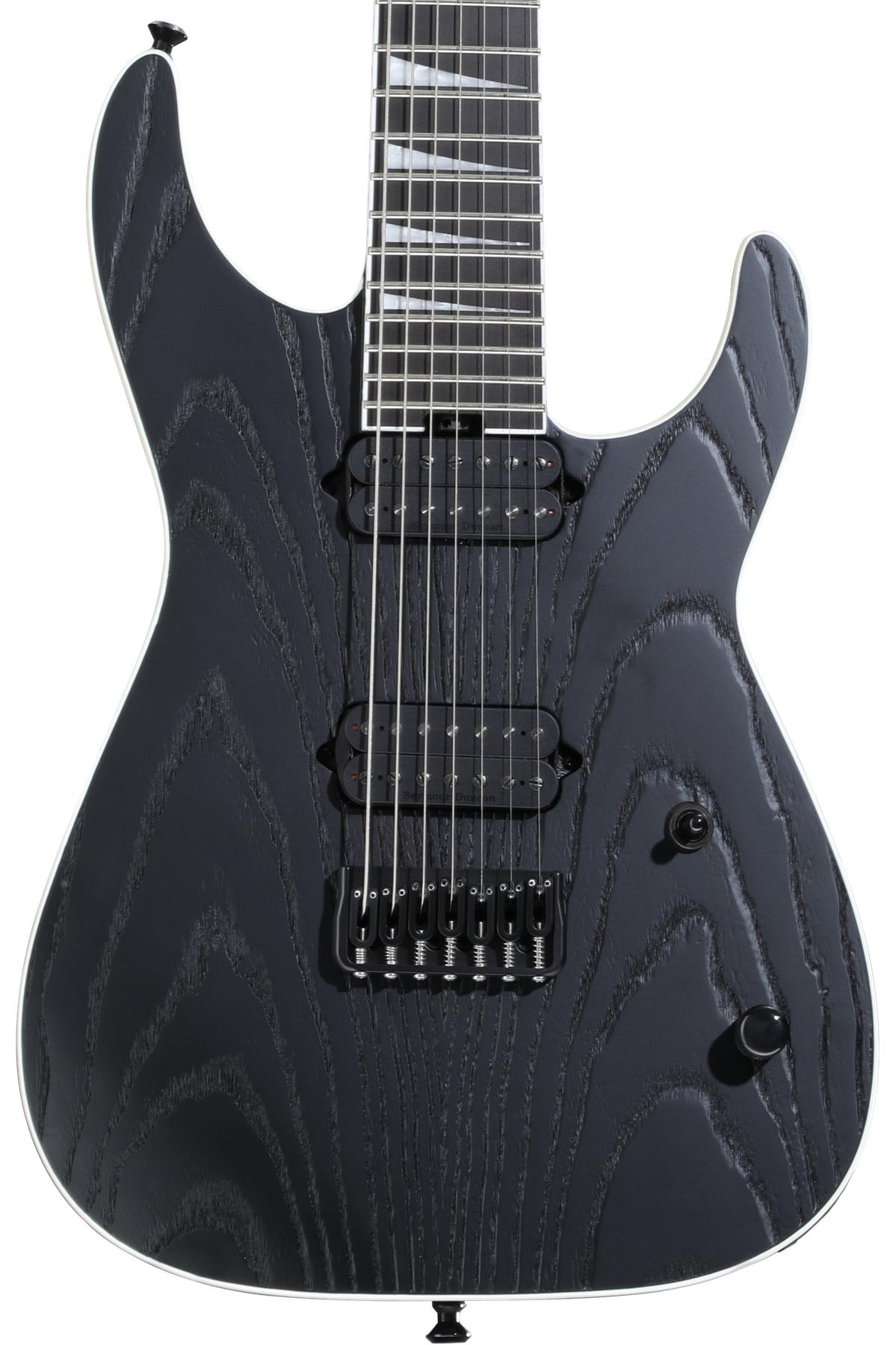 Pro Series Signature Jeff Loomis Soloist SL7 HT 7-string Electric Guitar - Black Ash