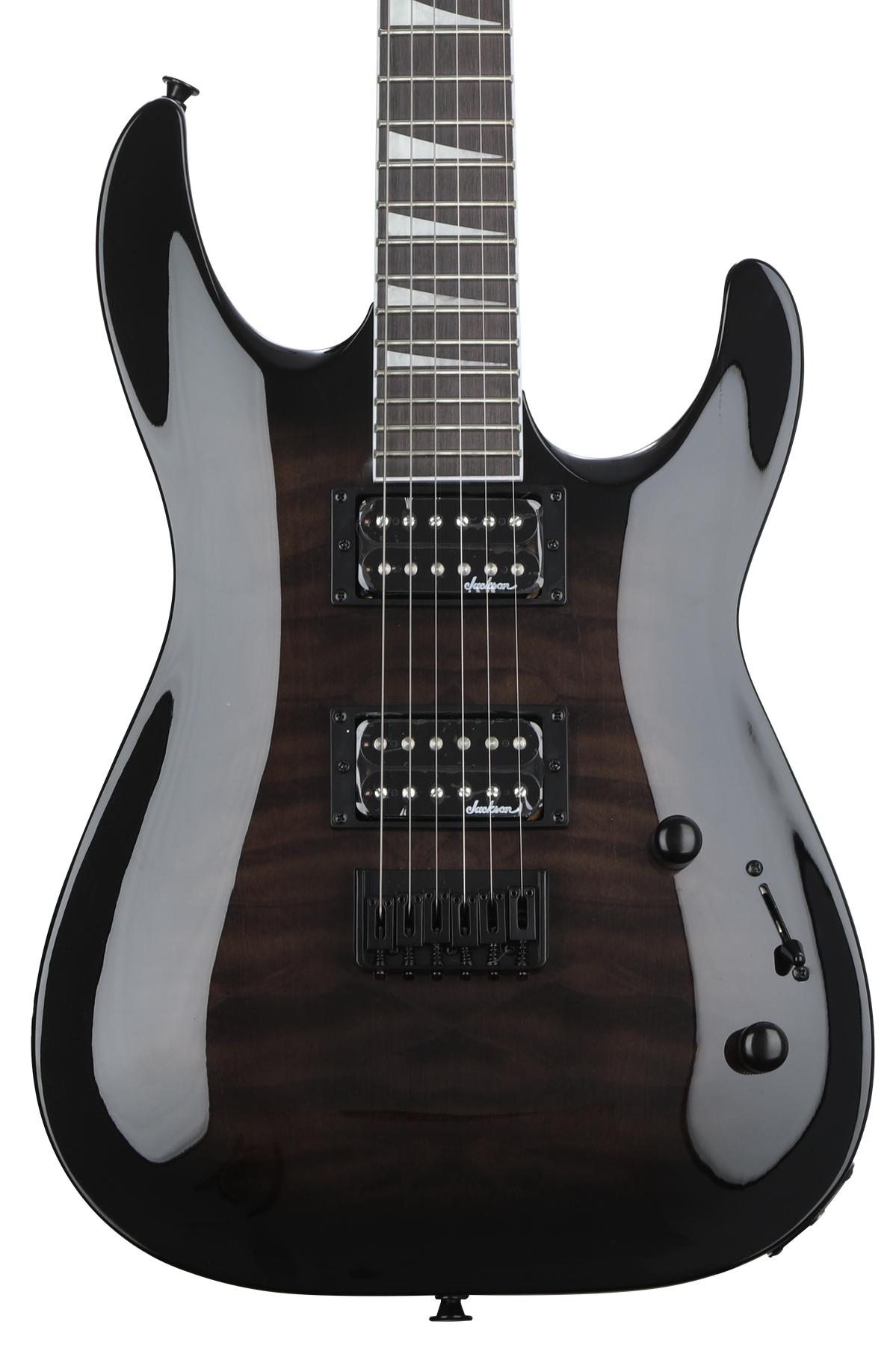 Jackson JS Series Dinky Arch Top JS32Q DKA HT Electric Guitar - Transparent  Black Burst