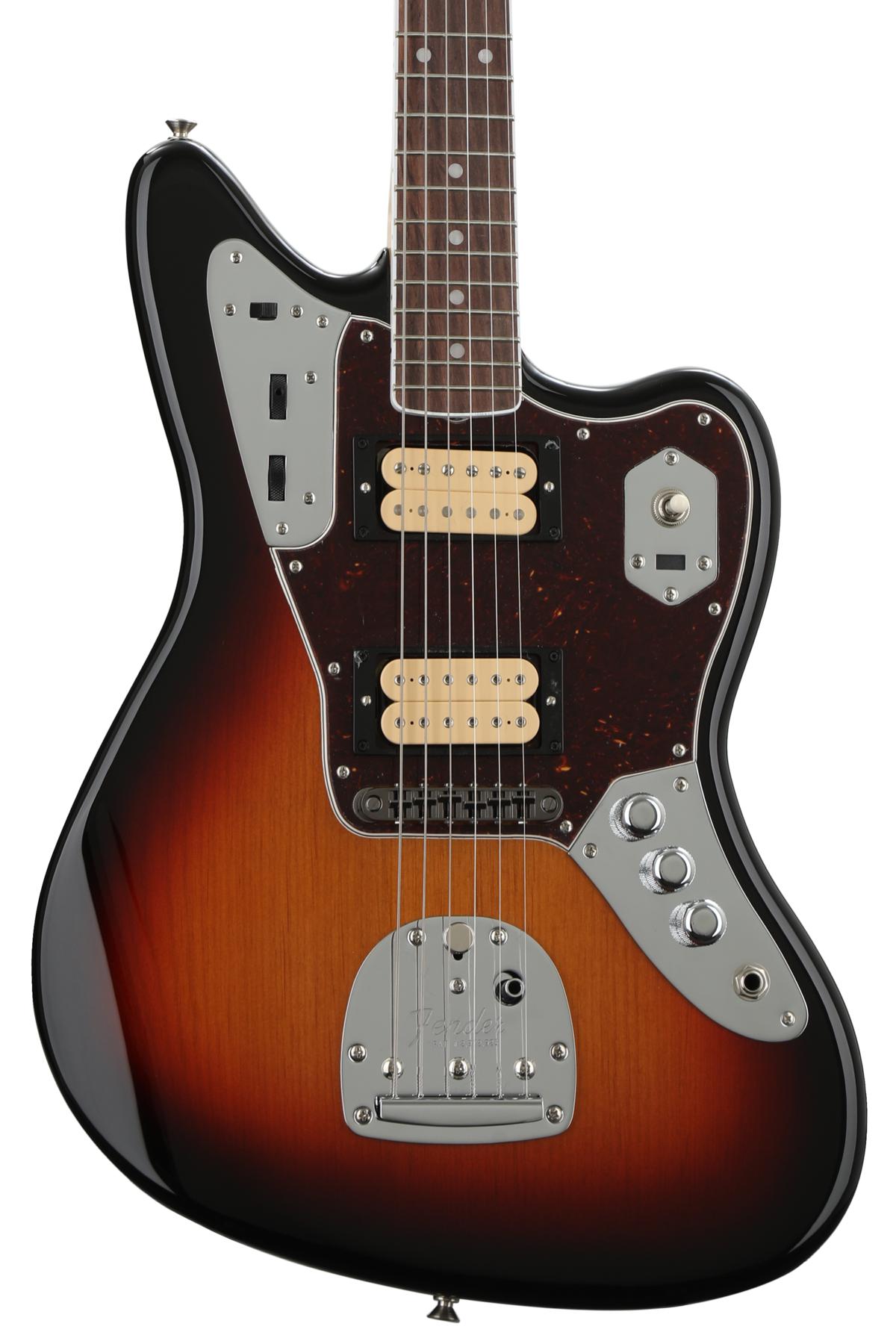 Fender Kurt Cobain Jaguar NOS - 3-Tone Sunburst with Rosewood Fingerboard