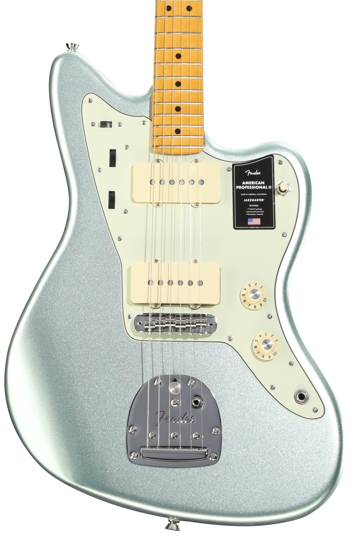 American Professional II Jazzmaster - Mystic Surf Green with Maple Fingerboard