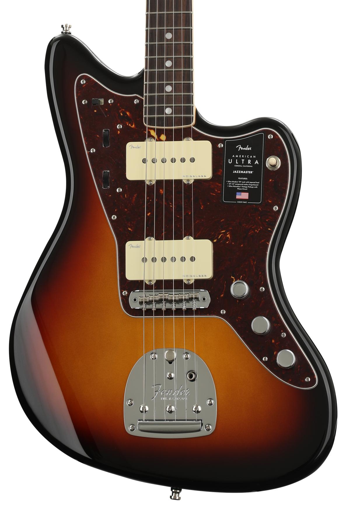 American Ultra Jazzmaster - Ultraburst with Rosewood Fingerboard