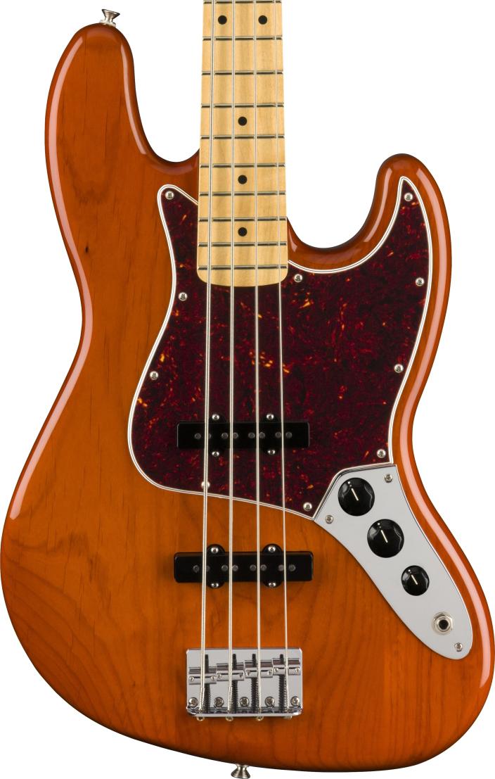 Fender Limited-edition Player Jazz Bass - Aged Natural with Maple  Fingerboard
