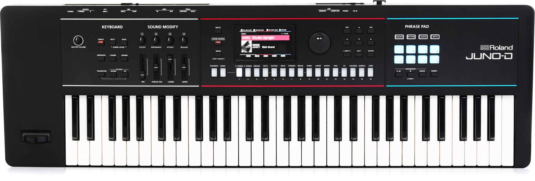 JUNO-D6 61-key Synthesizer