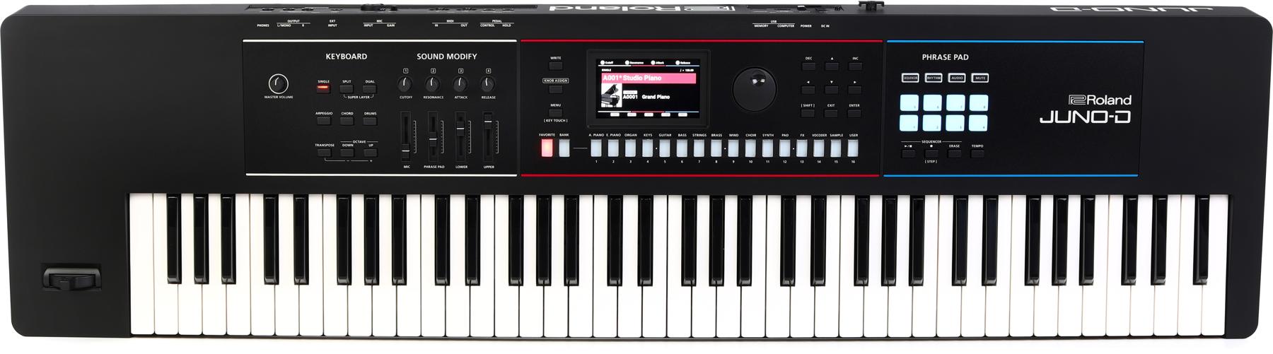 JUNO-D7 76-key Synthesizer