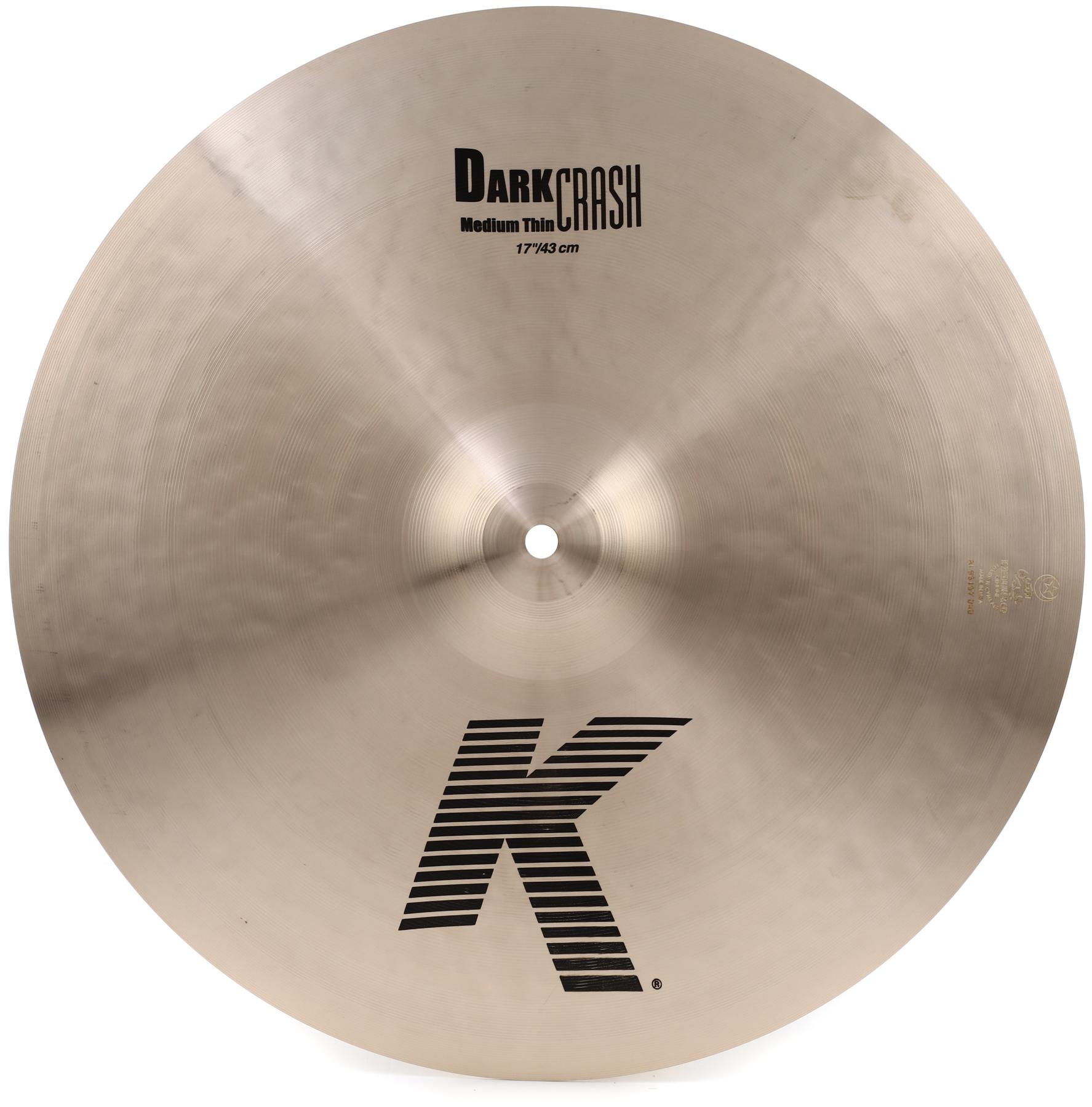 17 inch K Zildjian Dark Medium Thin Crash Cymbal