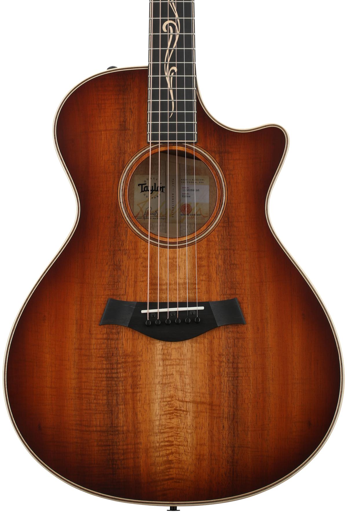 Taylor K22ce V-Class Acoustic-electric Guitar - Shaded Edgeburst