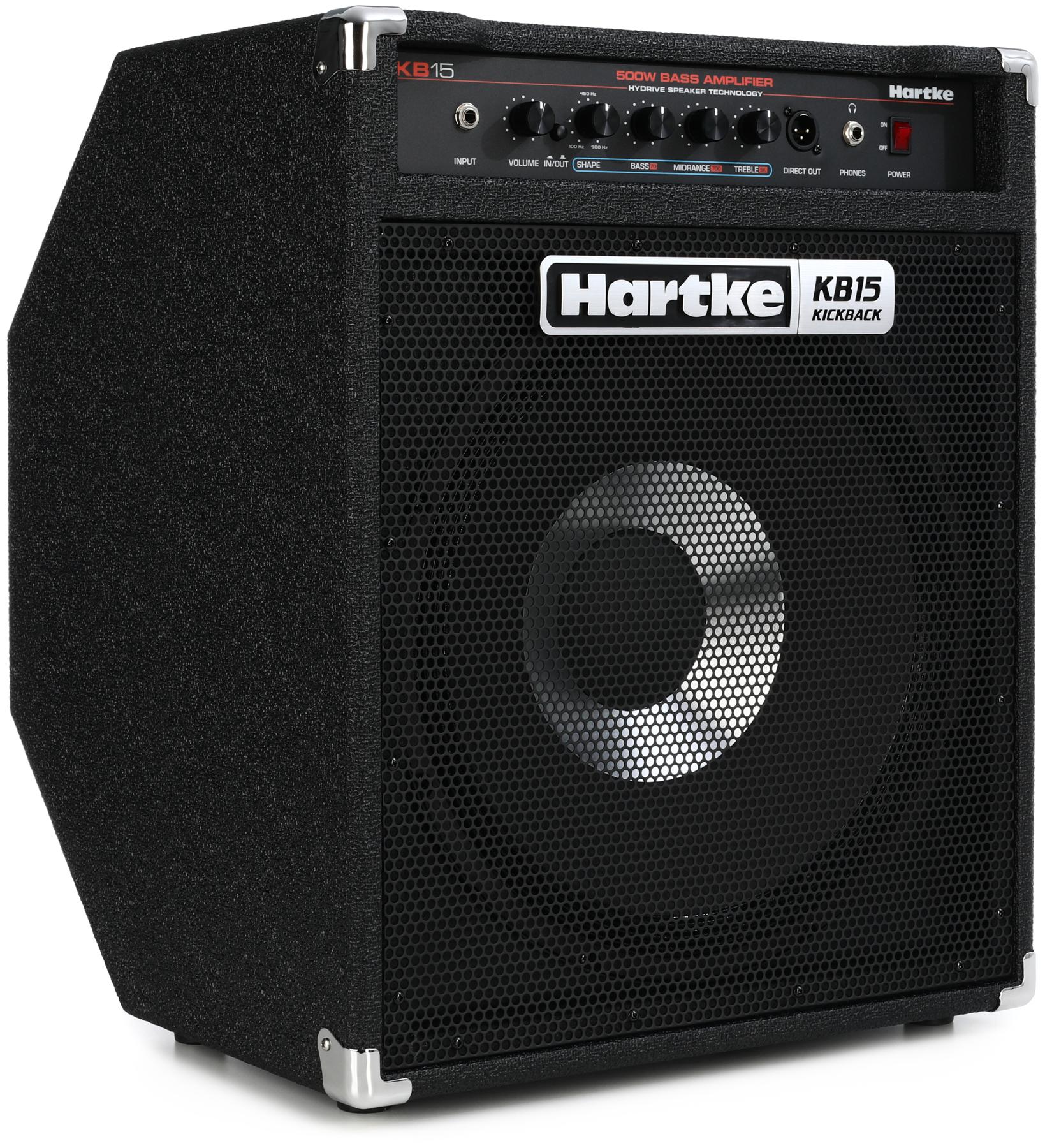 5. Hartke KB15 Kickback 1x15" 500-watt Bass Combo Amp