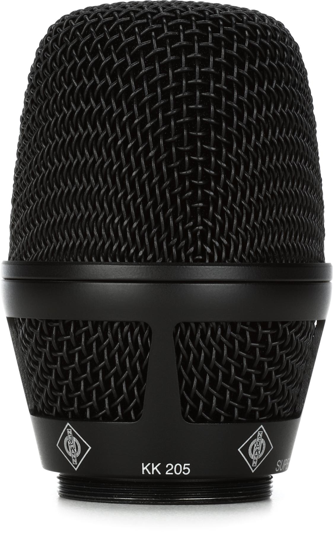 KK 205 BK Supercardioid Microphone Capsule Head for Sennheiser Wireless Handheld Transmitters - Black