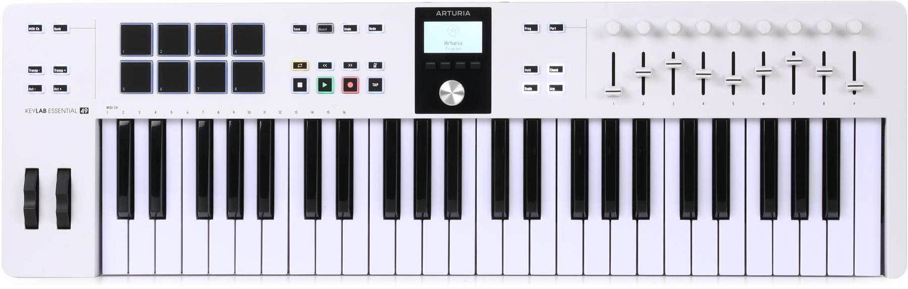 KeyLab Essential mk3 49-key Keyboard Controller - White