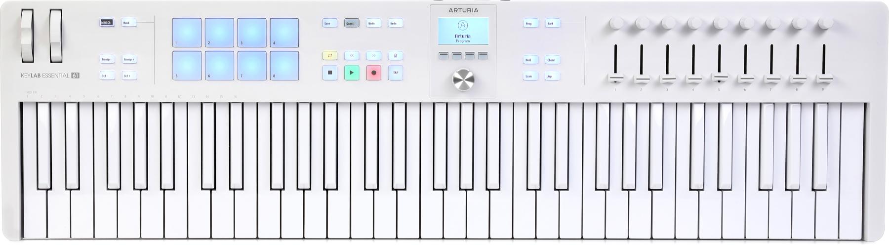 KeyLab Essential mk3 61-key Keyboard Controller - Alpine White
