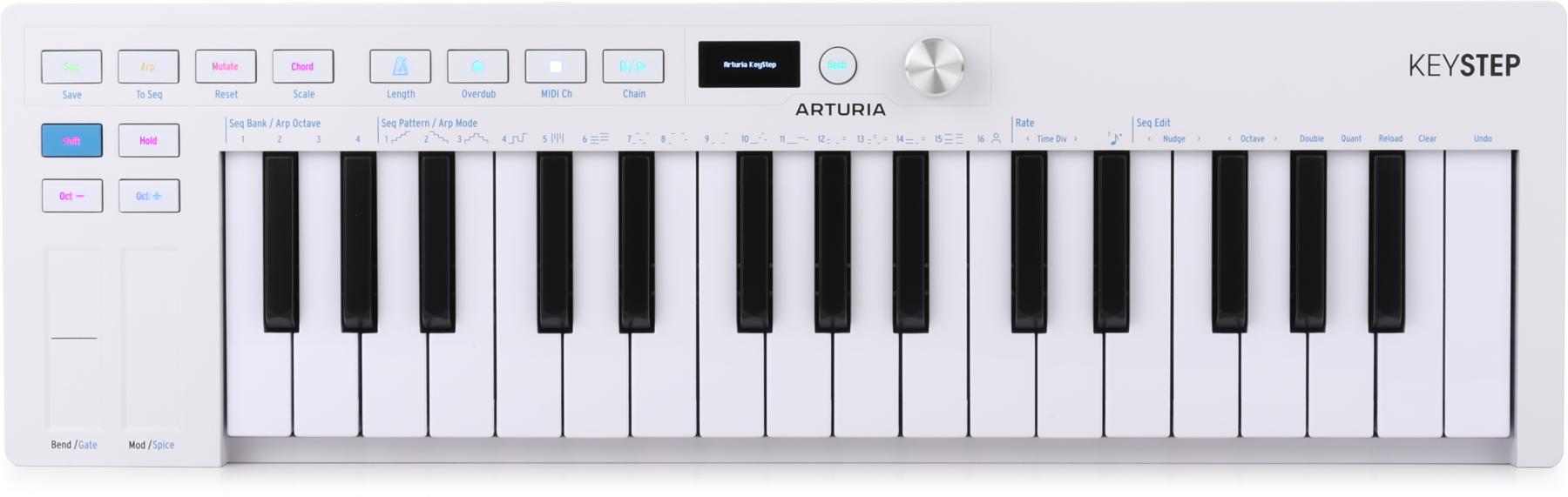 KeyStep Mk2 32-key Controller & Sequencer - White