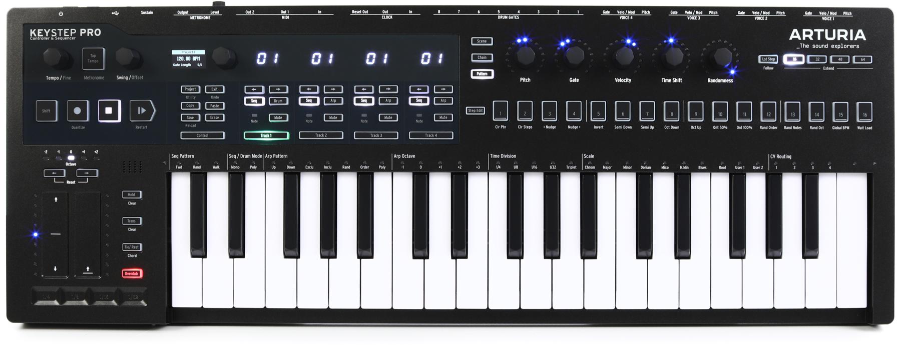KeyStep Pro 37-key Controller & Sequencer - Chroma