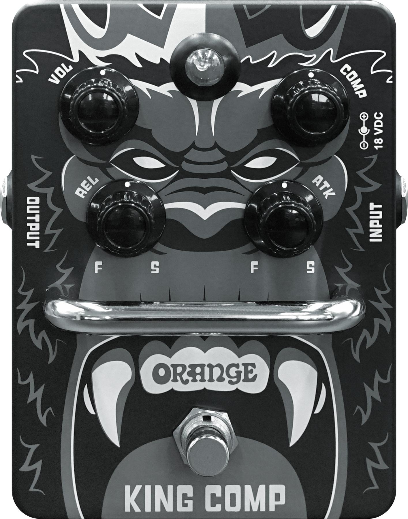 Orange King Comp VCA Compressor Pedal