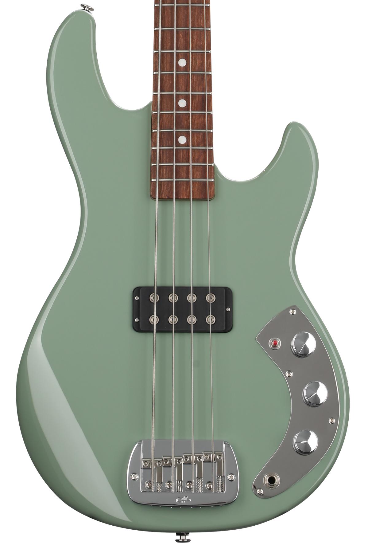 G&L CLF Research L1000 Bass Guitar Macha Green Sweetwater