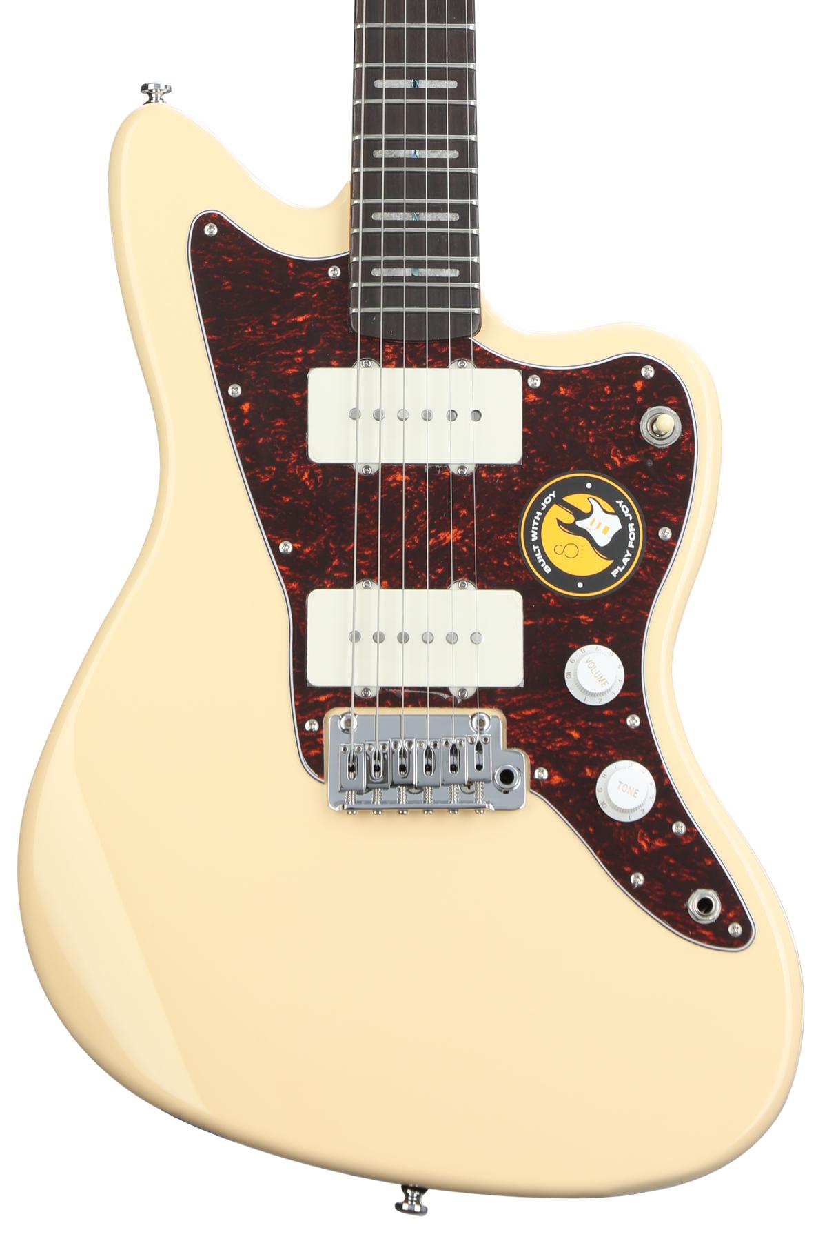Larry Carlton J3 Electric Guitar - Vintage White