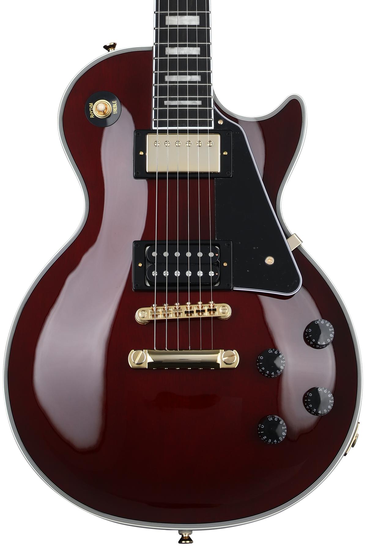 vino Rojo 731591 Nuevo Epiphone Jerry Cantrell Wino Les Paul Custom Guitarra 
