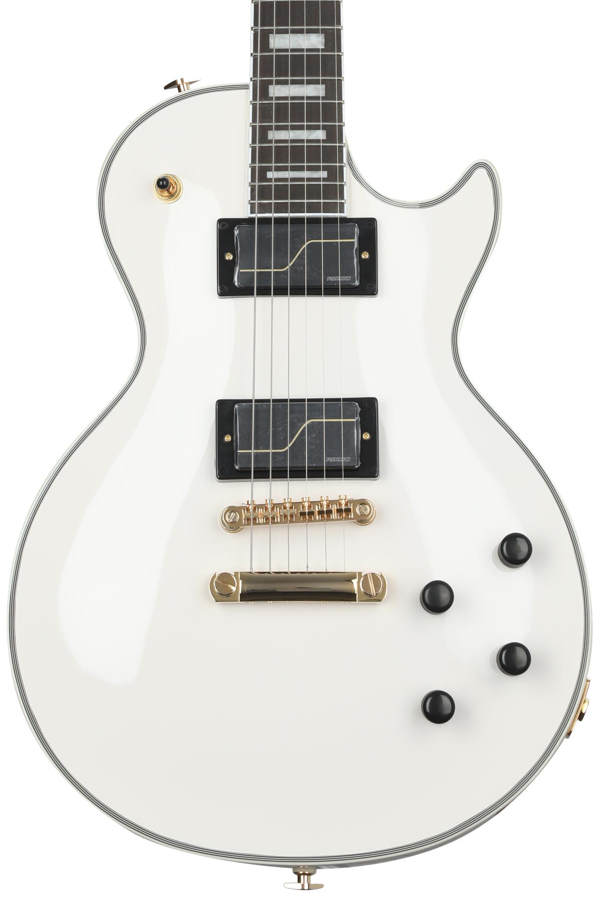 Matt Heafy Les Paul Custom Origins Electric Guitar - Bone White