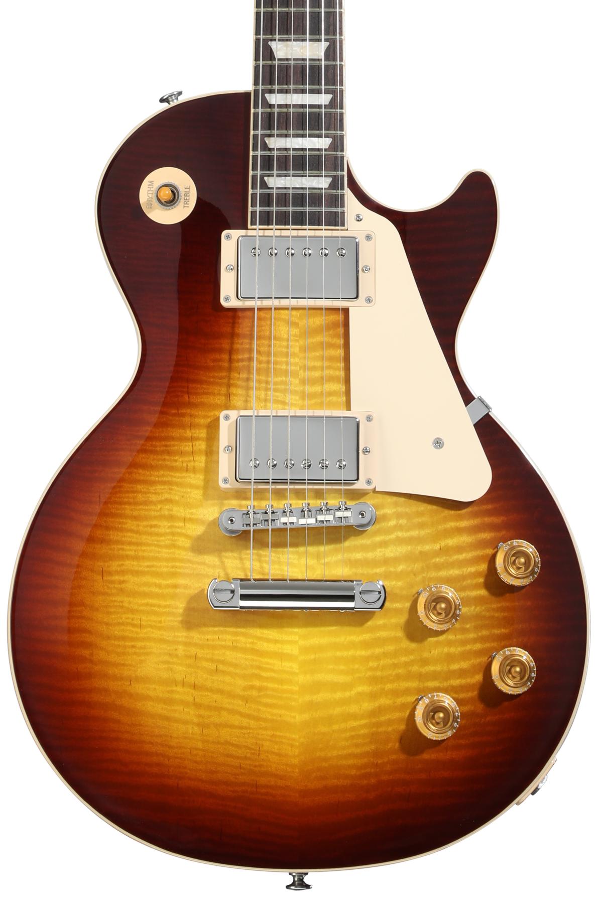 Les Paul Standard '50s AAA Top Electric Guitar - Iced Tea, Sweetwater Exclusive