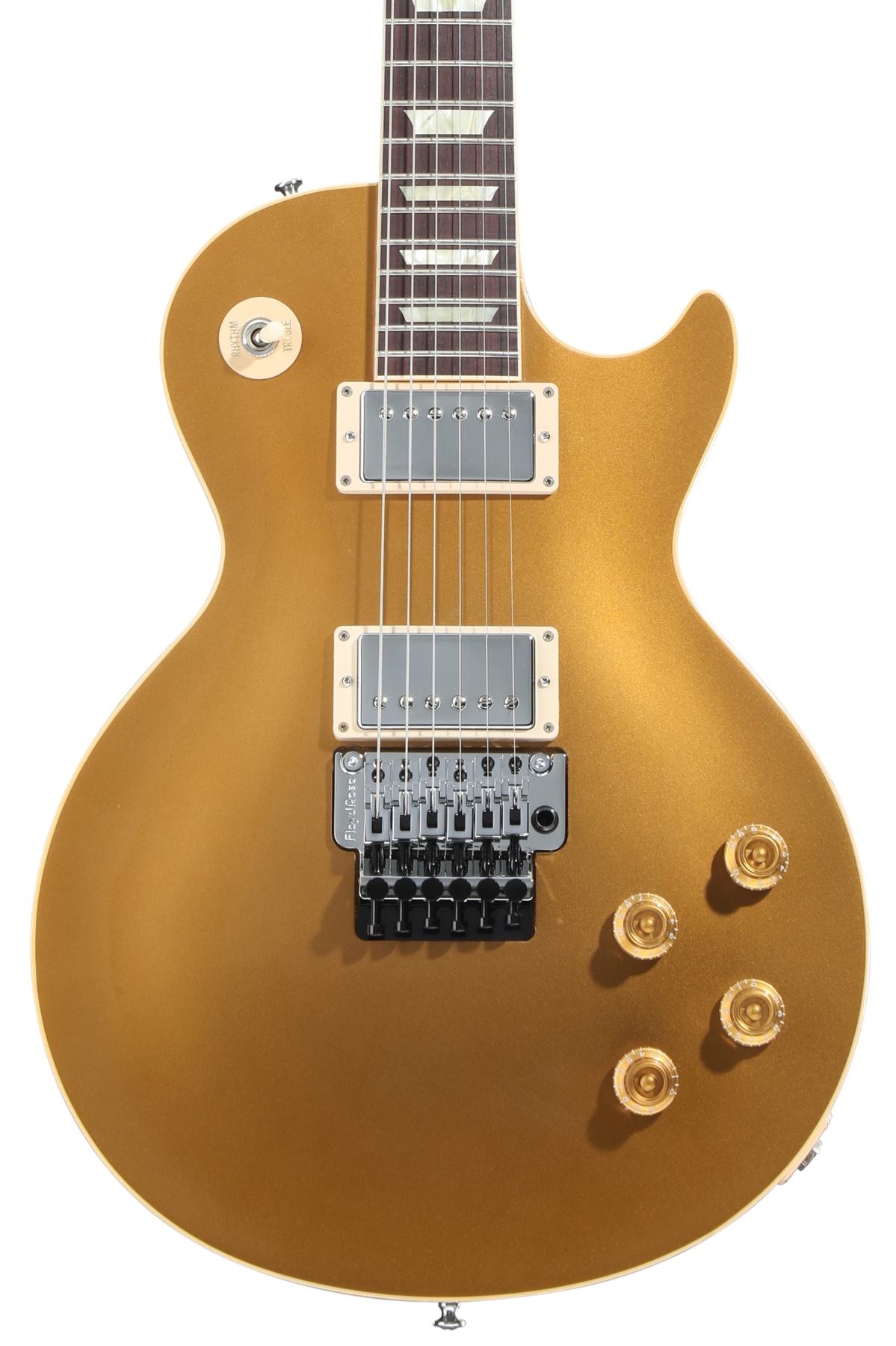 Dealer Select Les Paul Axcess Standard Floyd Rose Electric Guitar - Gold Top, VOS