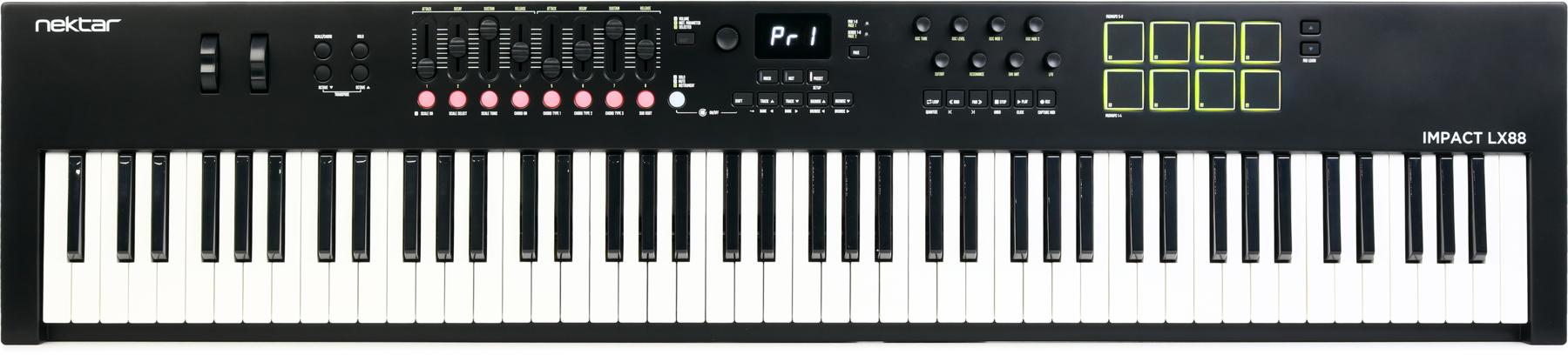Nektar Impact LX88 mk3 MIDI Controller