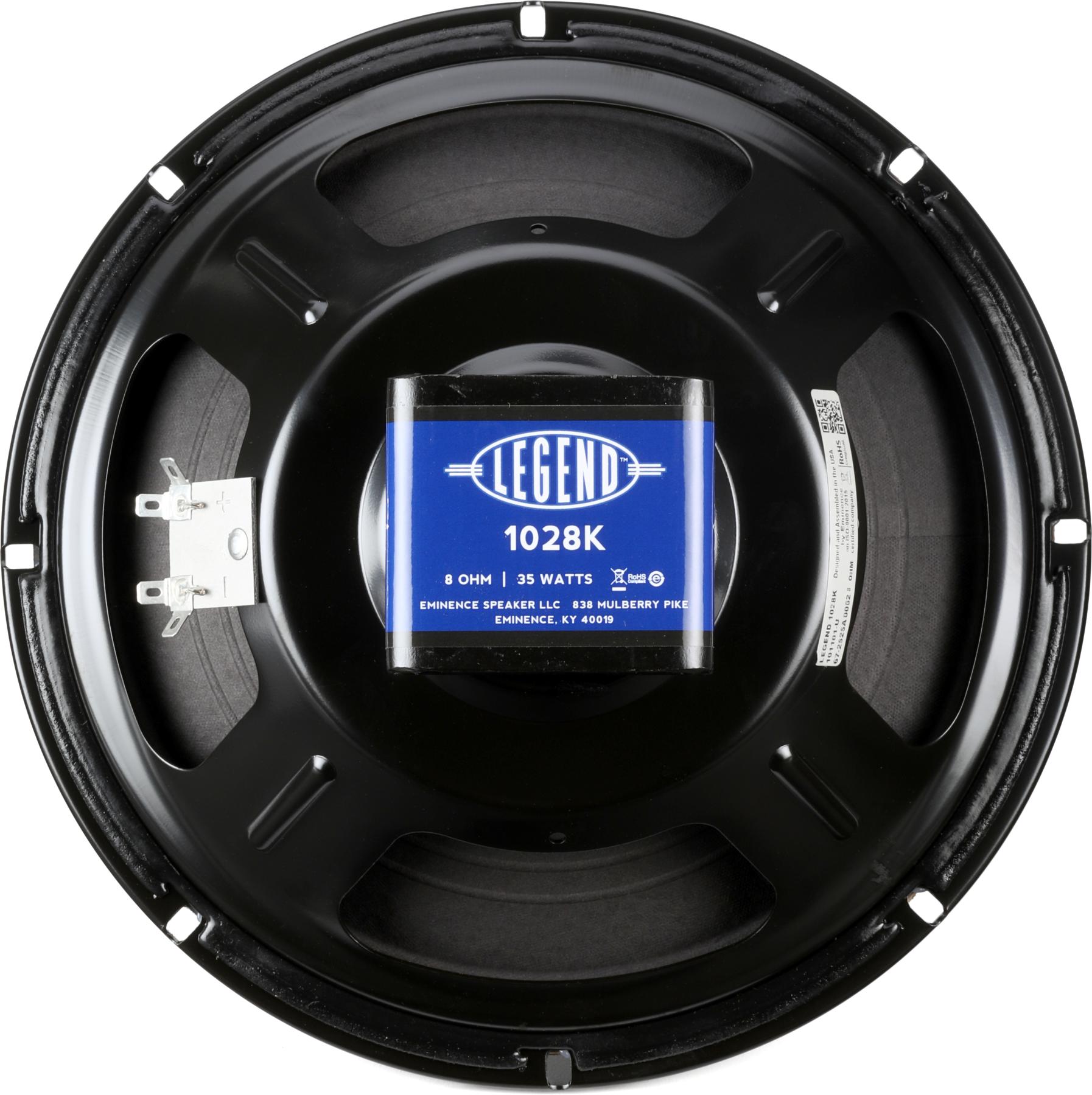 Legend 1028K 10-inch 35-watt Replacement Guitar Amp Speaker - 8 ohm
