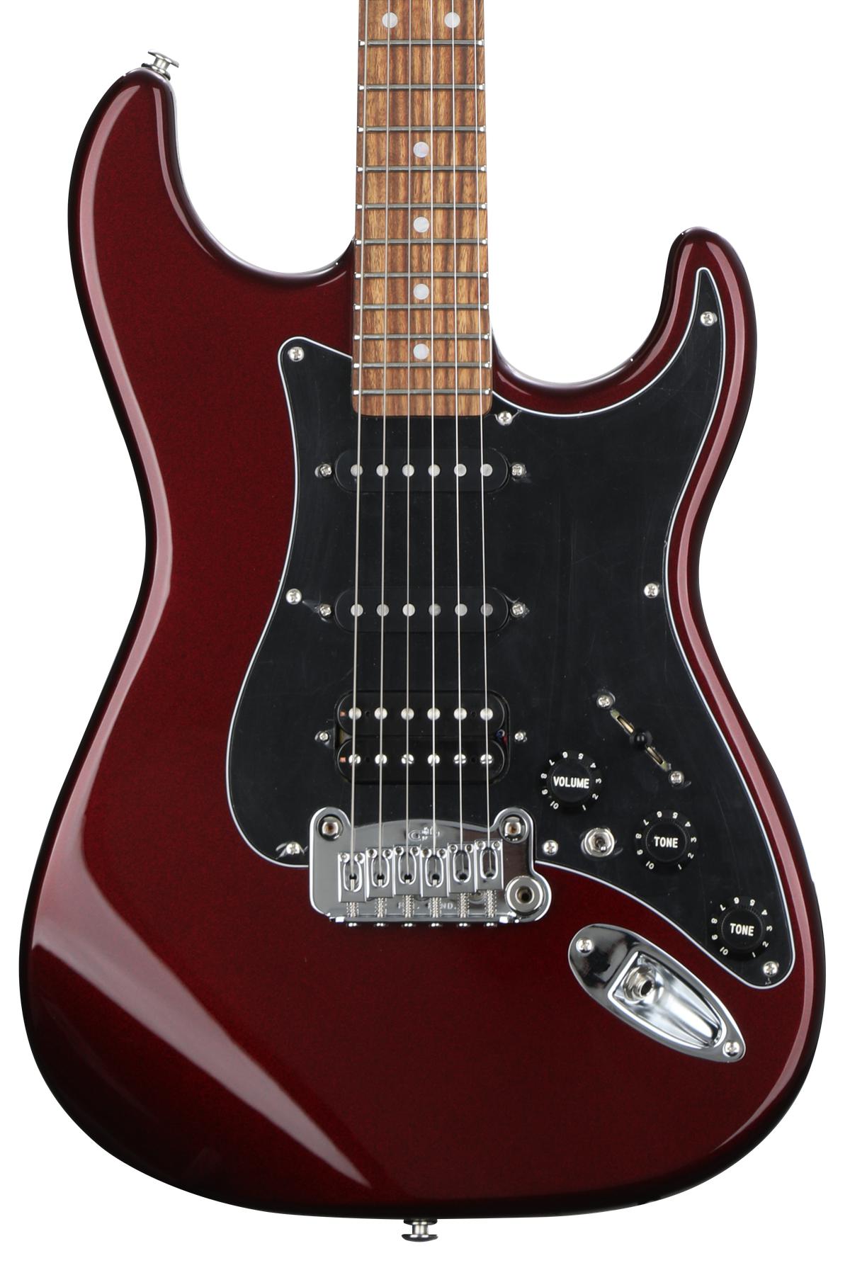 G&L Fullerton Deluxe Legacy HB Electric Guitar - Ruby Red Metallic