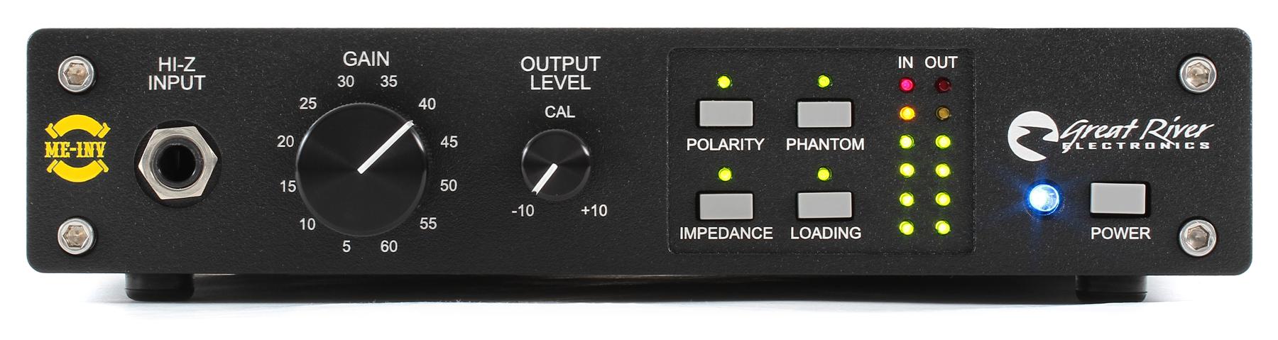 Great River Me 1nv Single Channel Microphone Preamp Vintage King