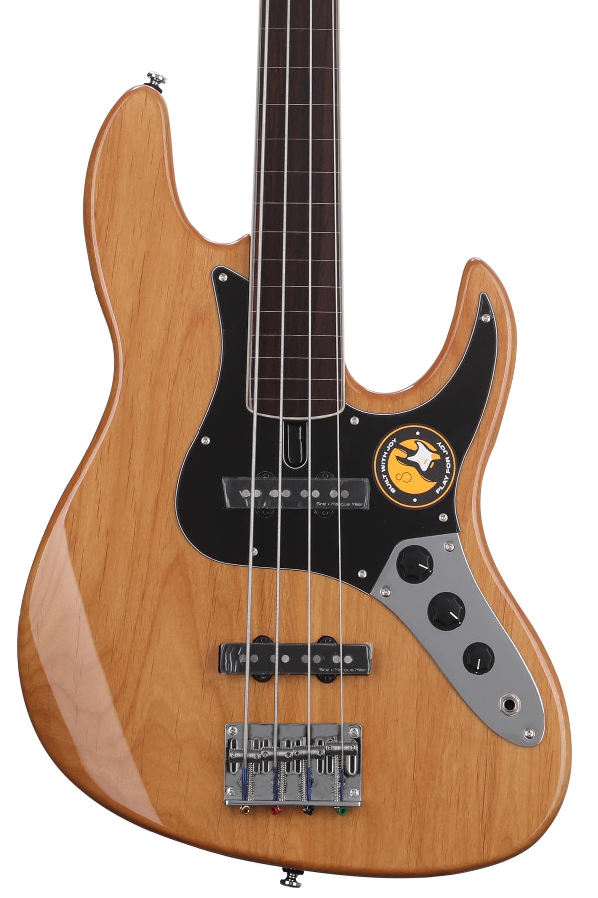 Sire Marcus Miller V5 24 Fretless Bass Guitar - Natural