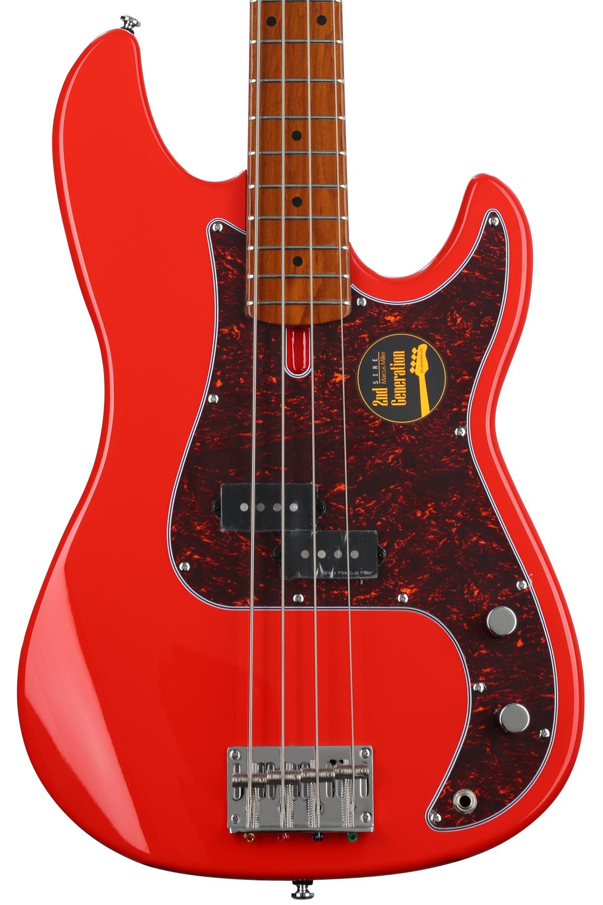 Sire Marcus Miller P5 Alder 4-string Bass Guitar - Red
