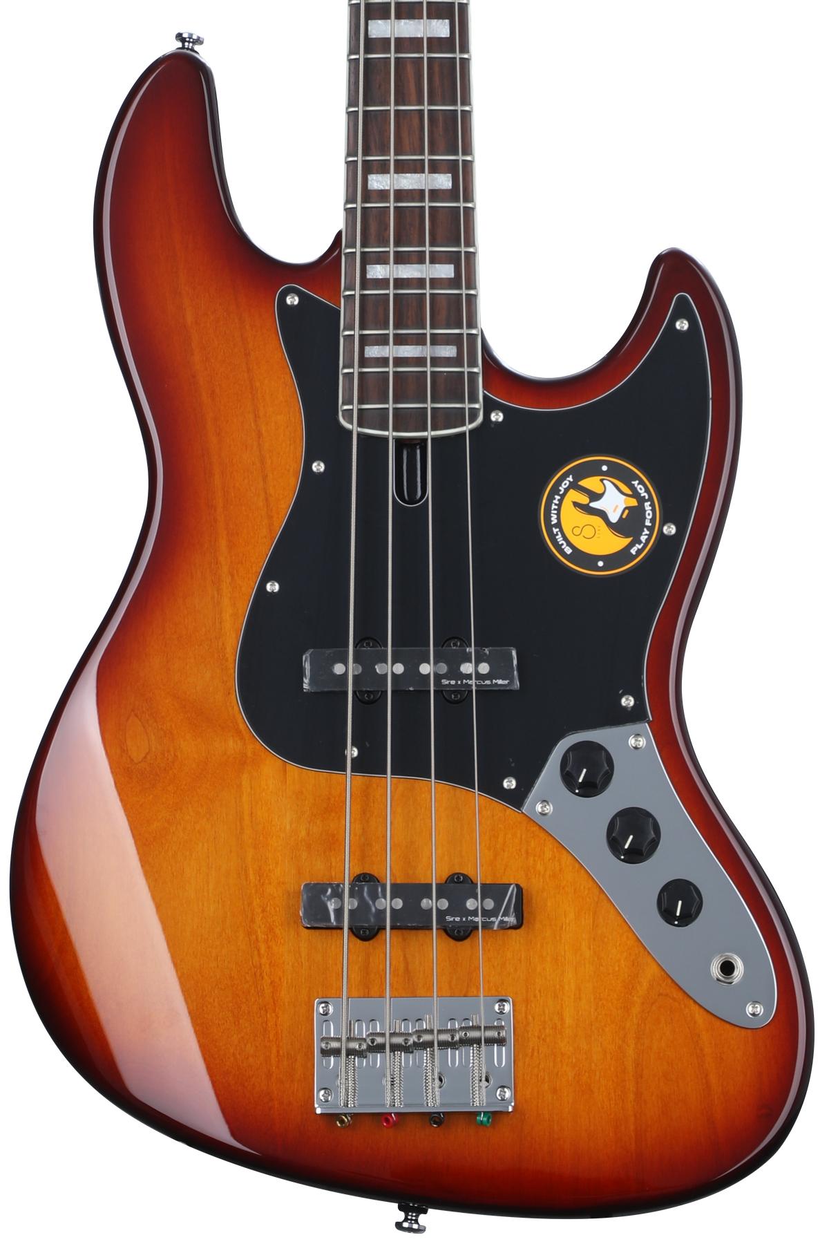 Sire Marcus Miller V5R 4-string Bass Guitar - Tobacco Sunburst | Sweetwater