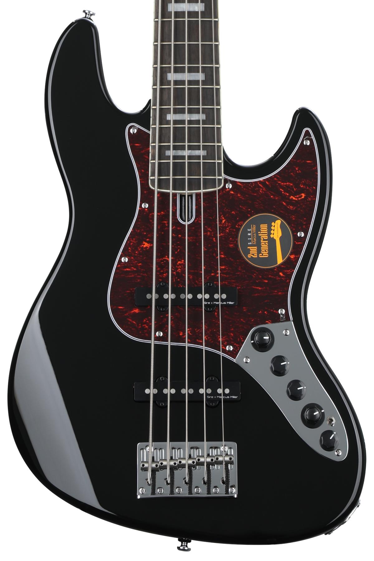 Sire Marcus Miller V7 Alder 5-string Bass Guitar - Black | Sweetwater