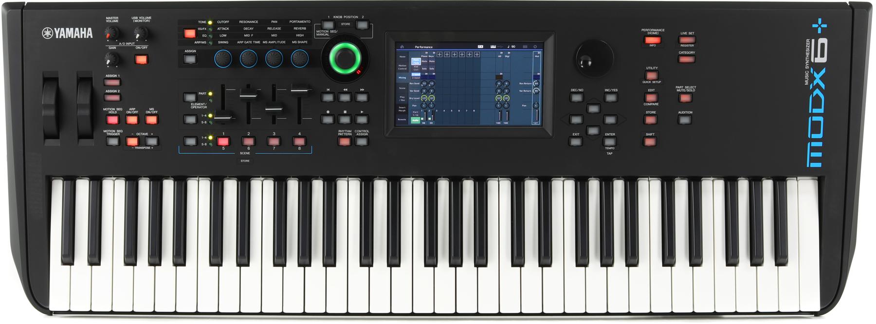 MODX6+ 61 Semi-weighted Key Synthesizer