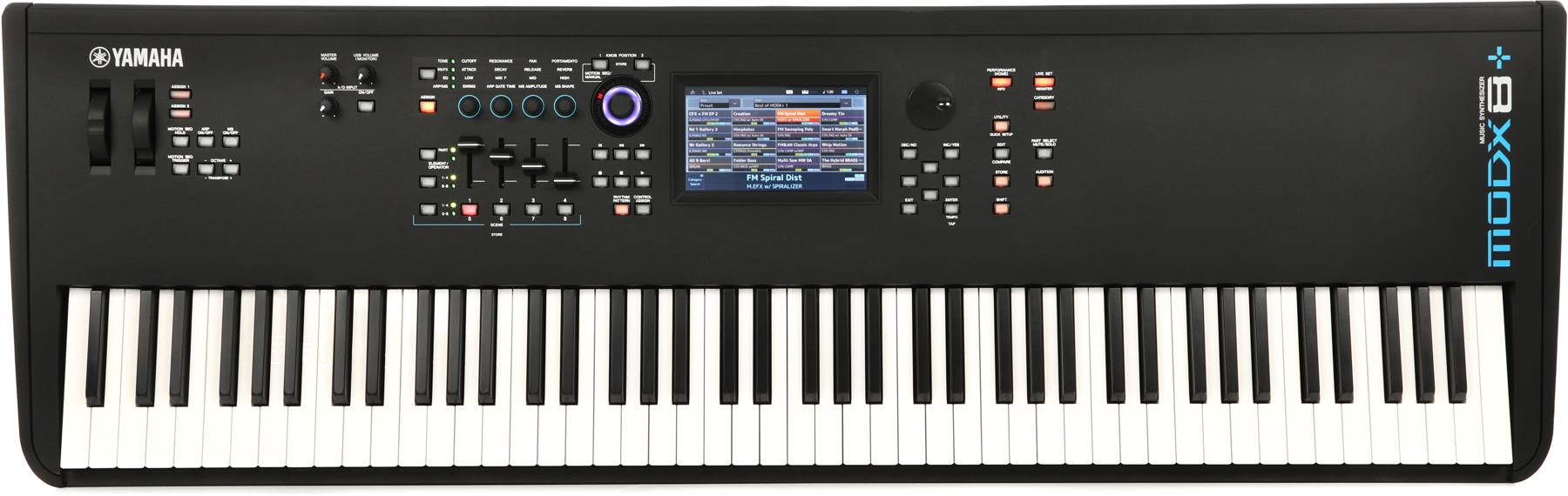 MODX8+ 88 GHS-weighted Key Synthesizer