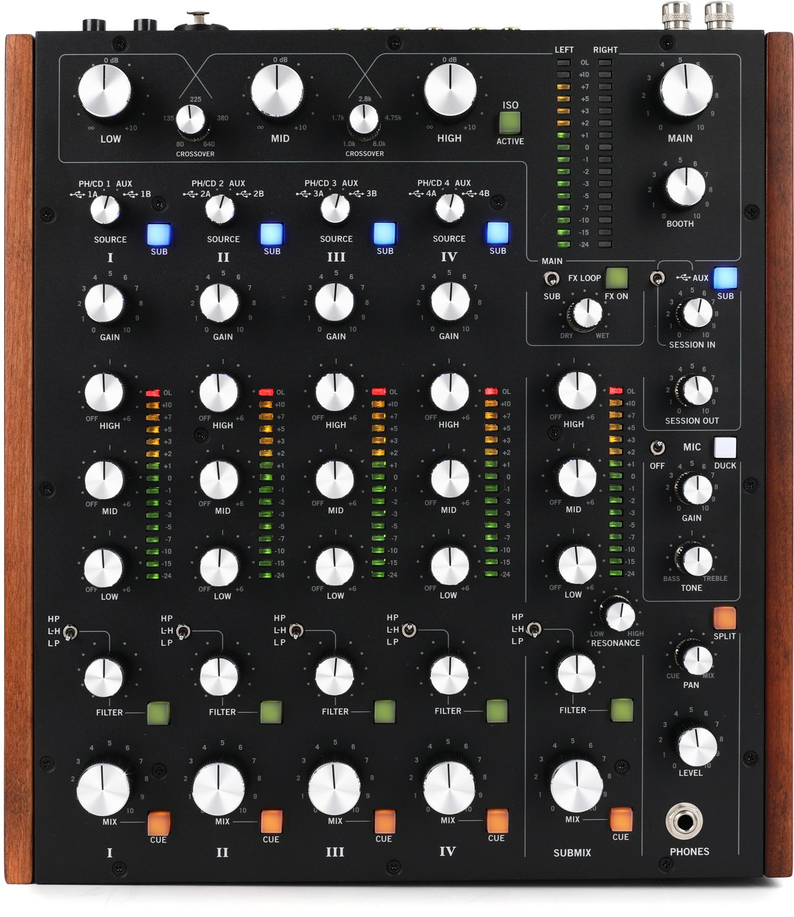 MP2015 4-channel Rotary Mixer