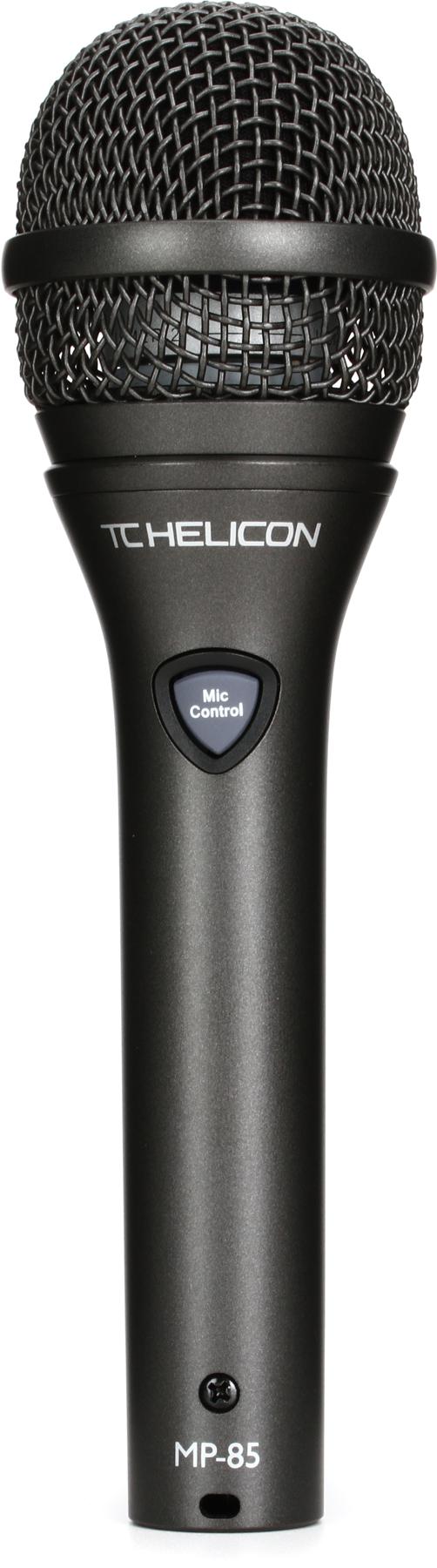 TC-Helicon MP-85 Natural Response Vocal Microphone with Mic Control