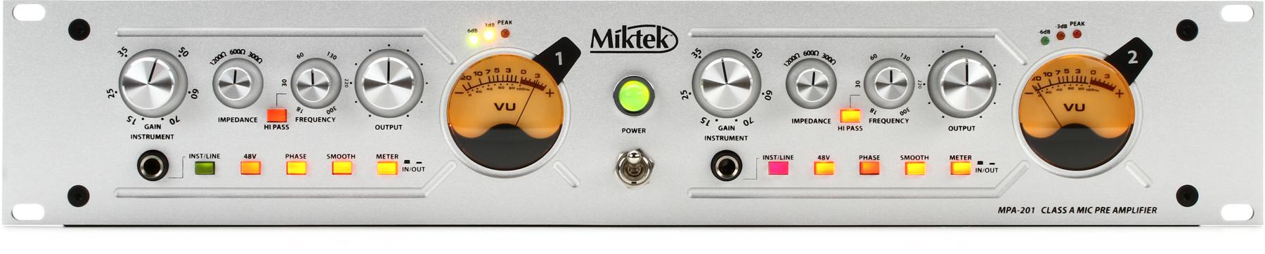 MPA-201 2-channel Microphone Preamp