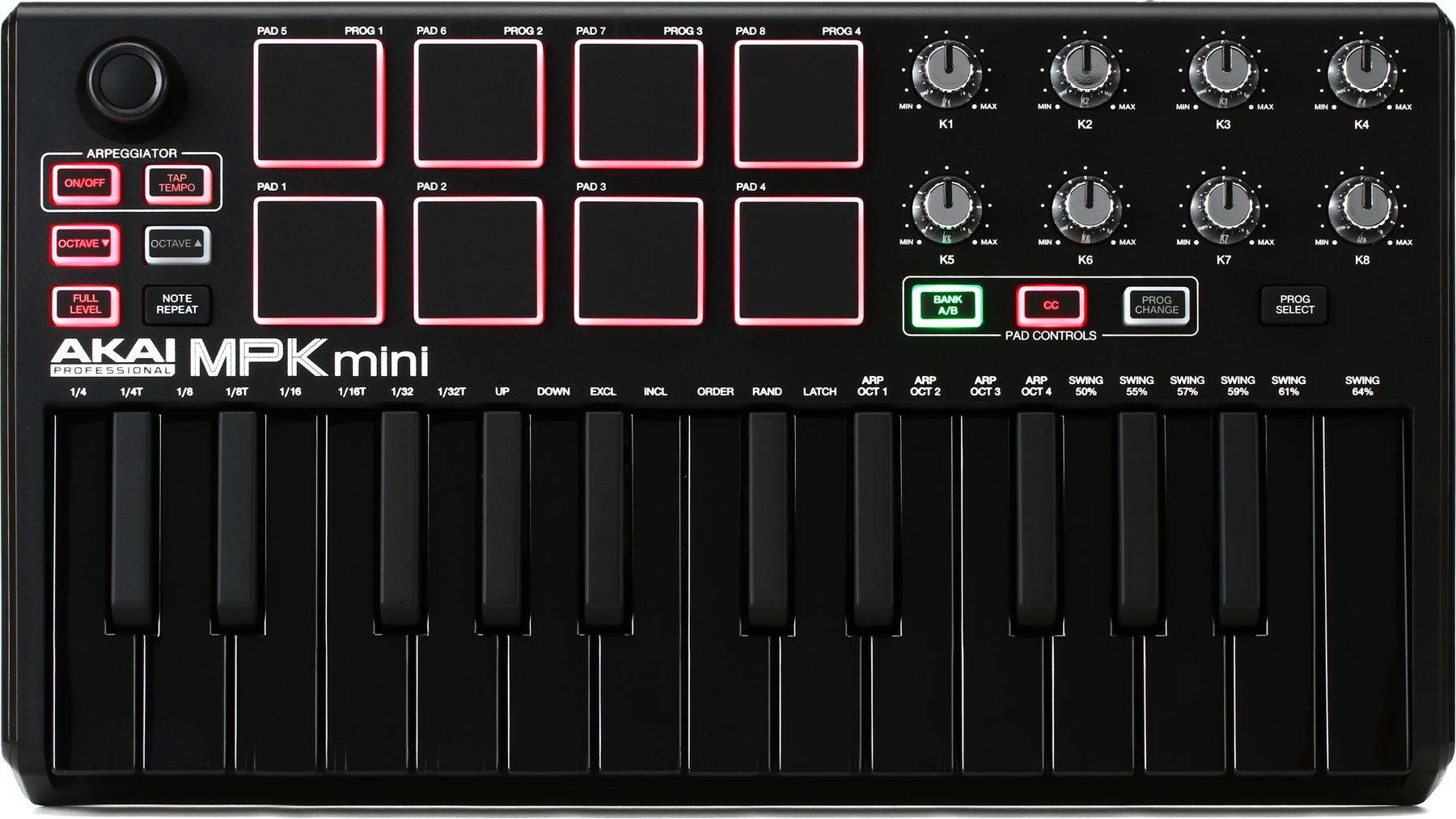 3. Akai Professional MPK Mini MKII