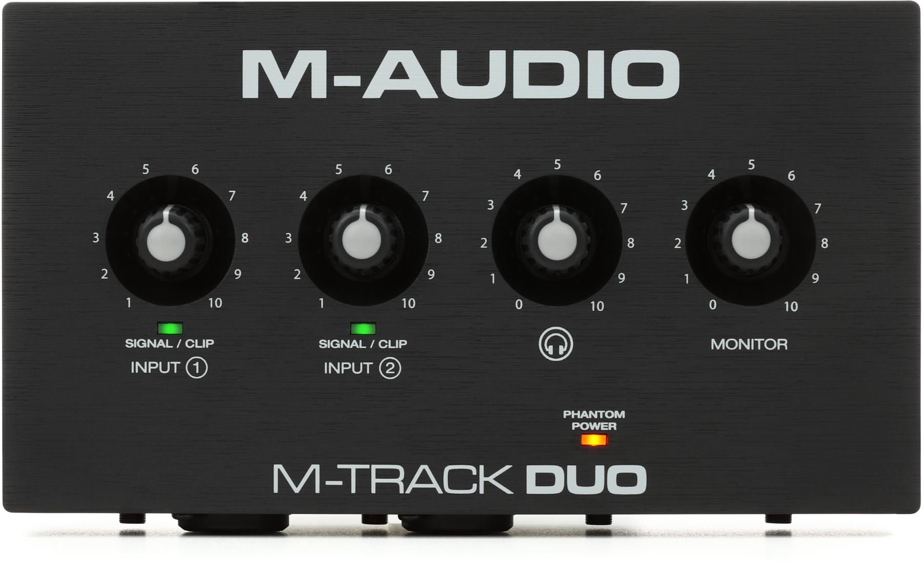 4. M-Audio M-Track DUO