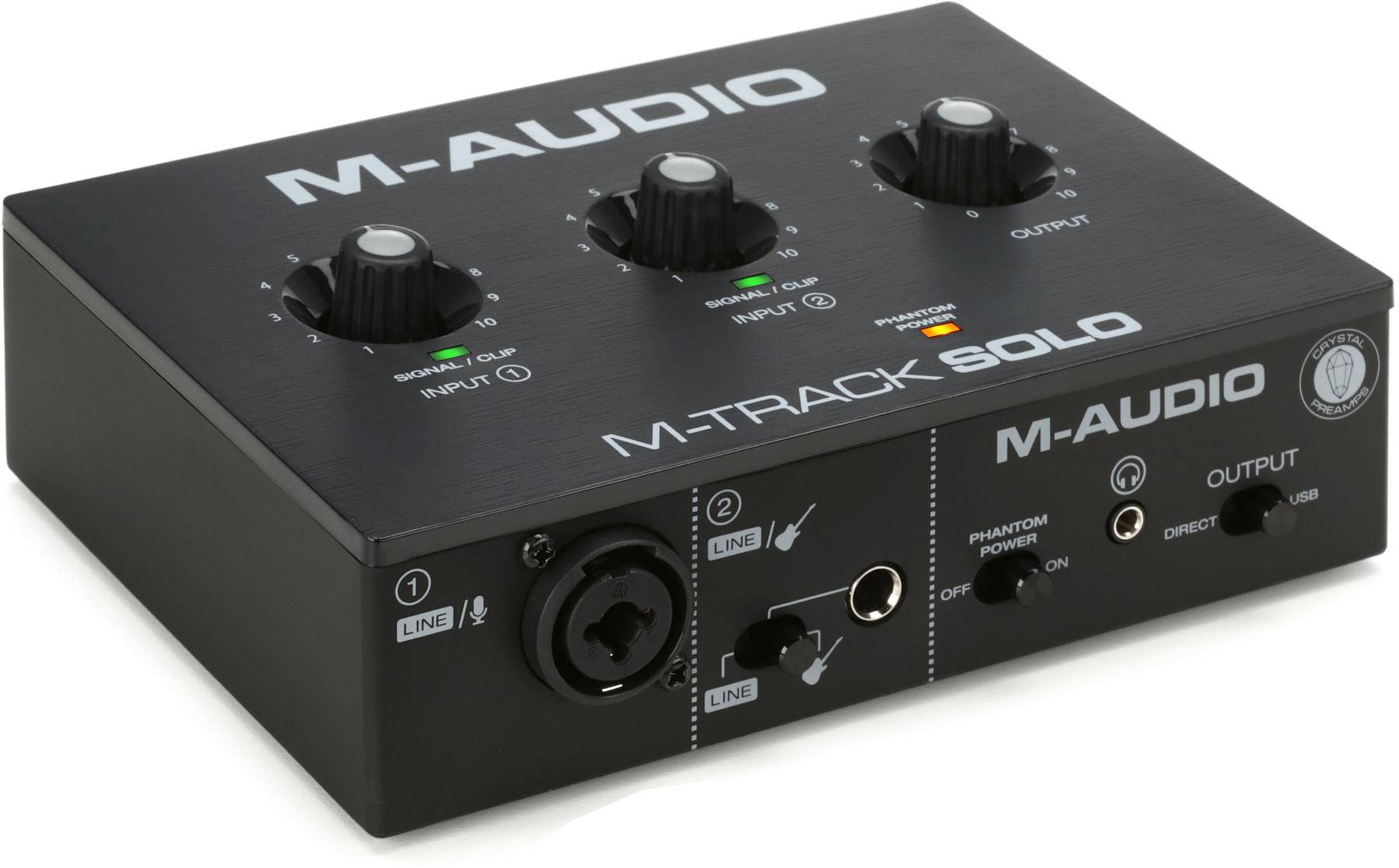 M-Audio M-Track Solo USB Audio Interface - Picture 1 of 8