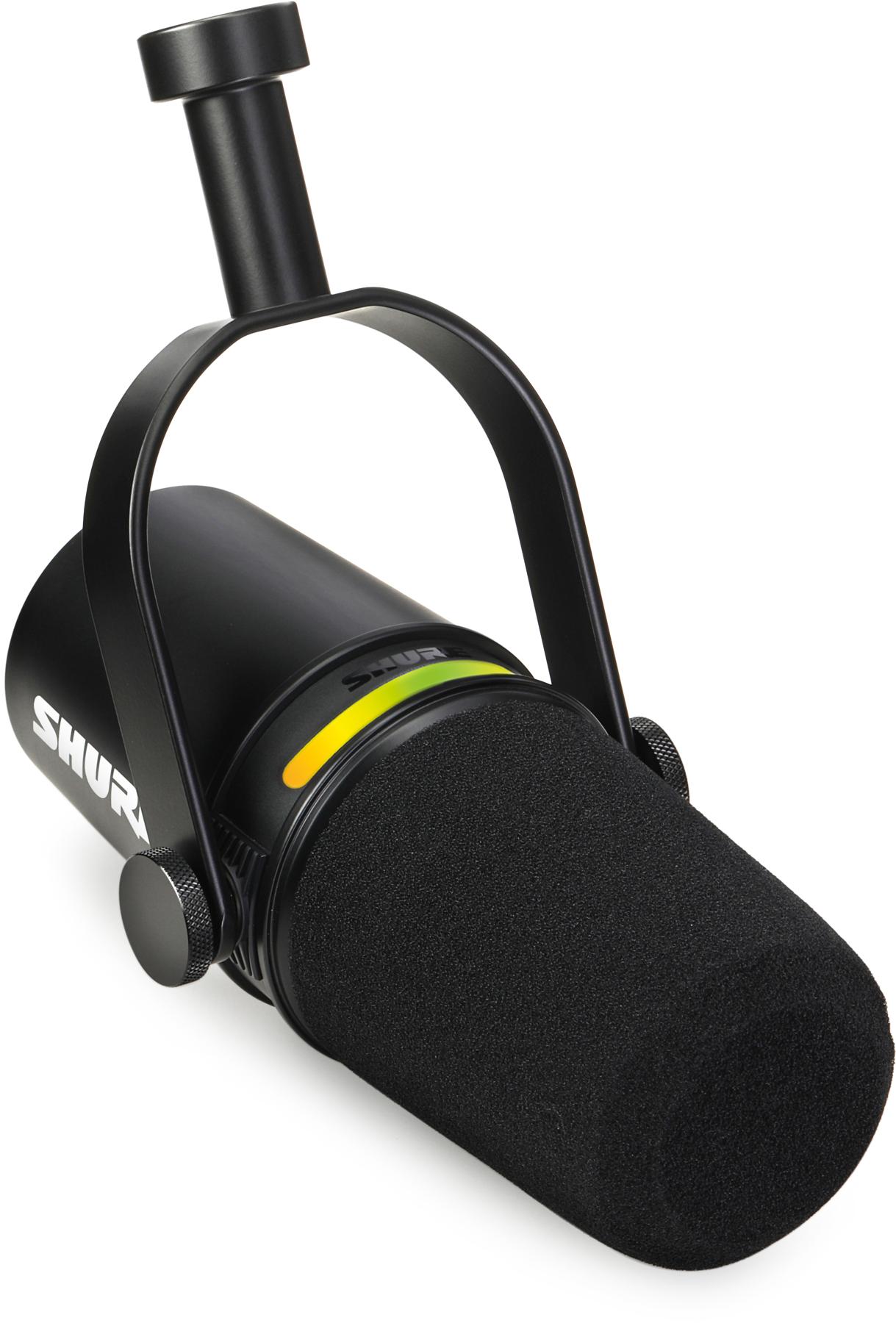 Shure MV7+ Hybrid Podcast Microphone - Black - Picture 1 of 6