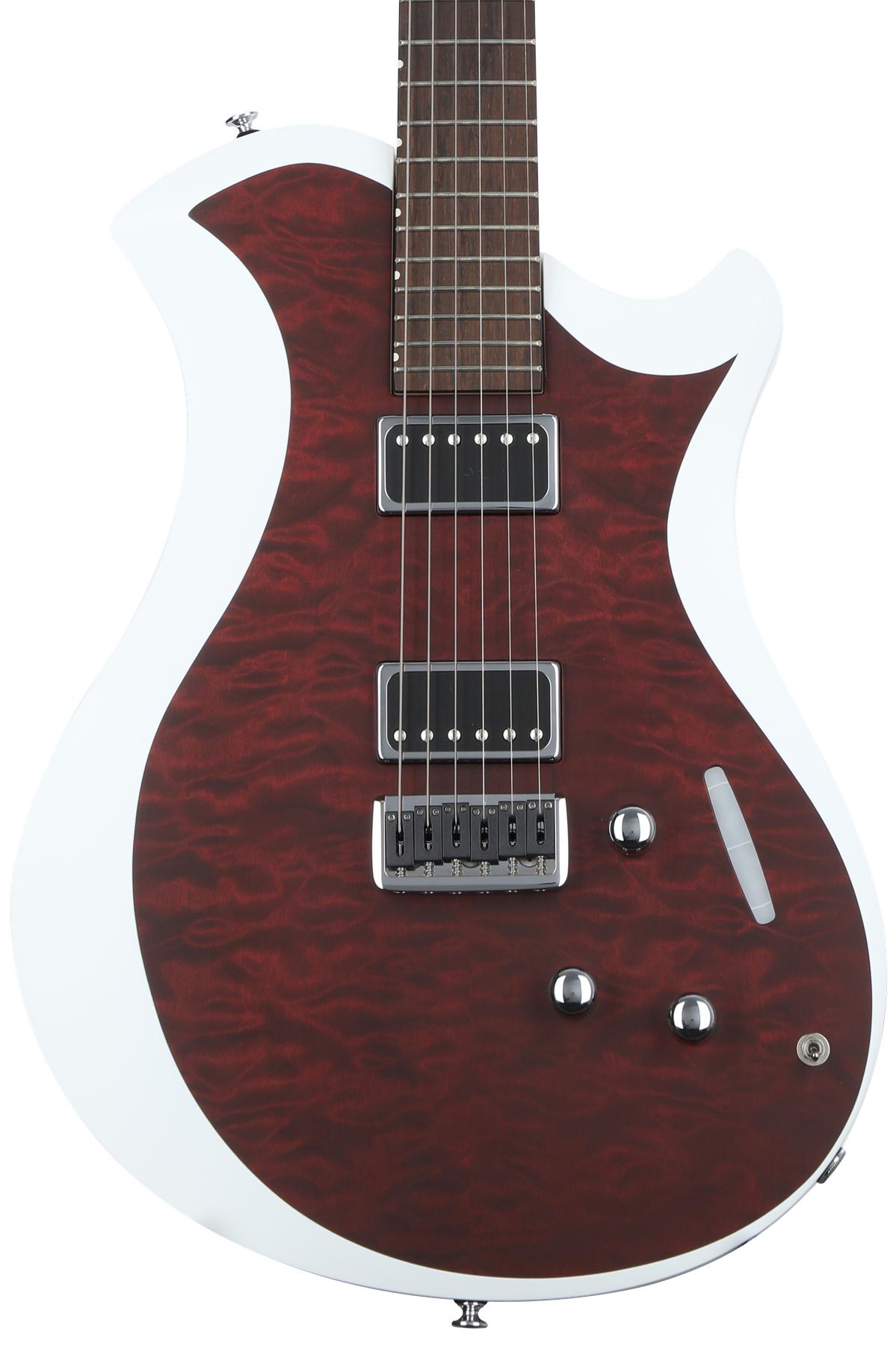 Relish Mary One Semihollowbody Electric Guitar Bordeaux Sweetwater